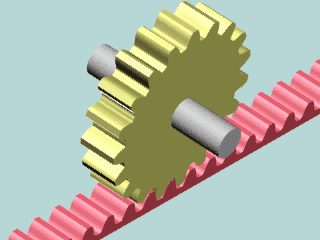 齒輪齒條傳動工作原理動態圖 齒輪齒條傳動工作原理動態圖