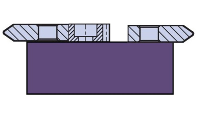 滾輪導軌的背面可做作為齒條的安裝基準 滾輪導軌的背面可做作為齒條的安裝基準