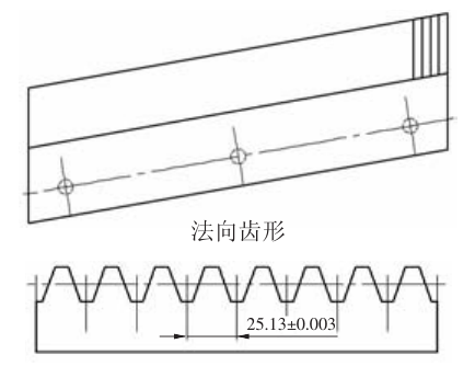 數(shù)控機床用斜齒條 數(shù)控機床用斜齒條